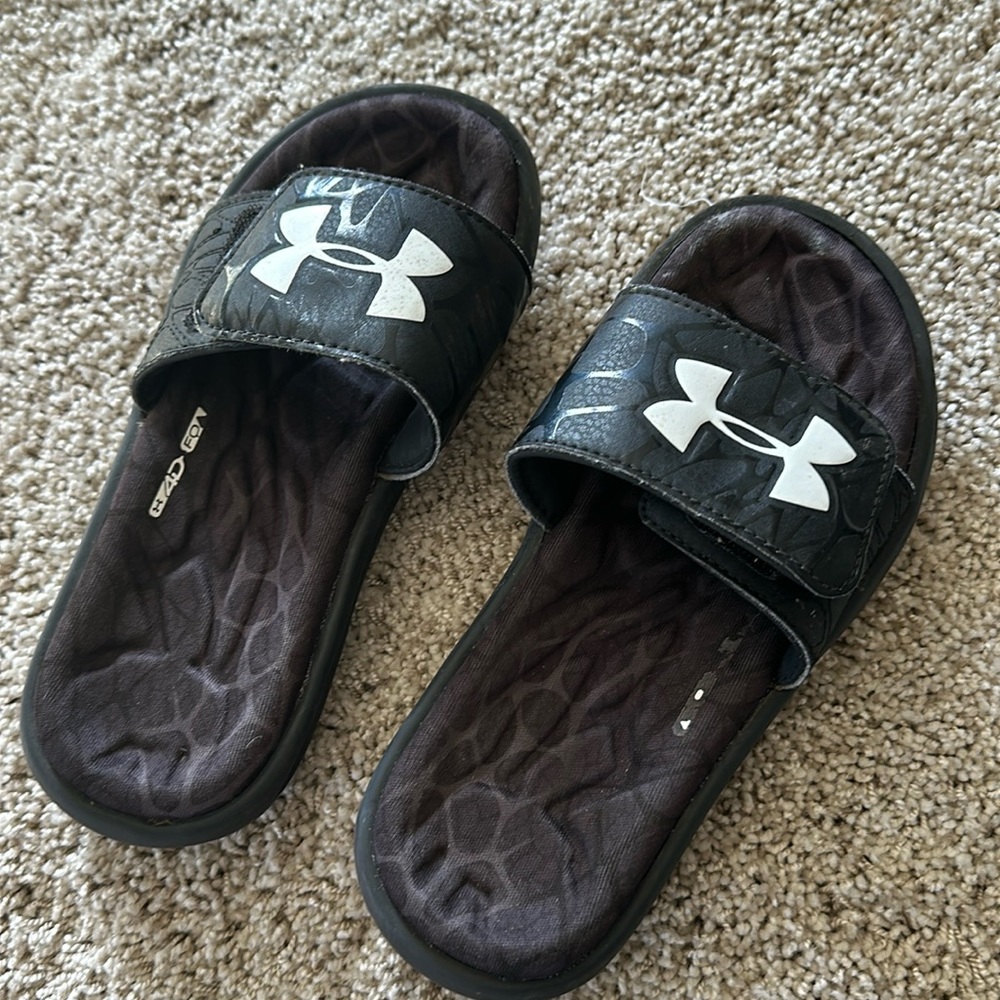 Under armor slide sandals